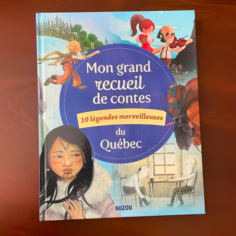 Mon grand recueil de contes du Québec new/neuf illustrée livre enfants